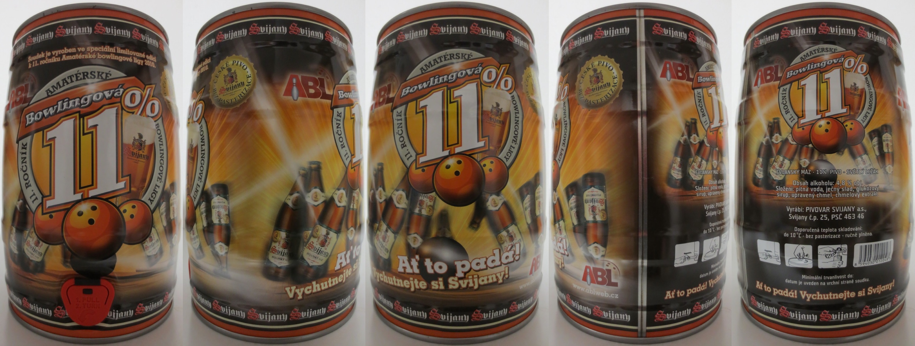 Svijany SVIJANSKÝ MÁZ 11.ROČNÍK AMATERSKÉ BOWLINGOVÉ LIGY (5L) č.1