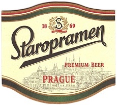 Staropramen PREMIUM BEER PRAGUE ICTOPIR STAROPRAMEN (PTEX-S-a)