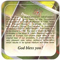 CRYSTAL Lager Beer Premium Imported God bless you! (PTEX-Č-ab)