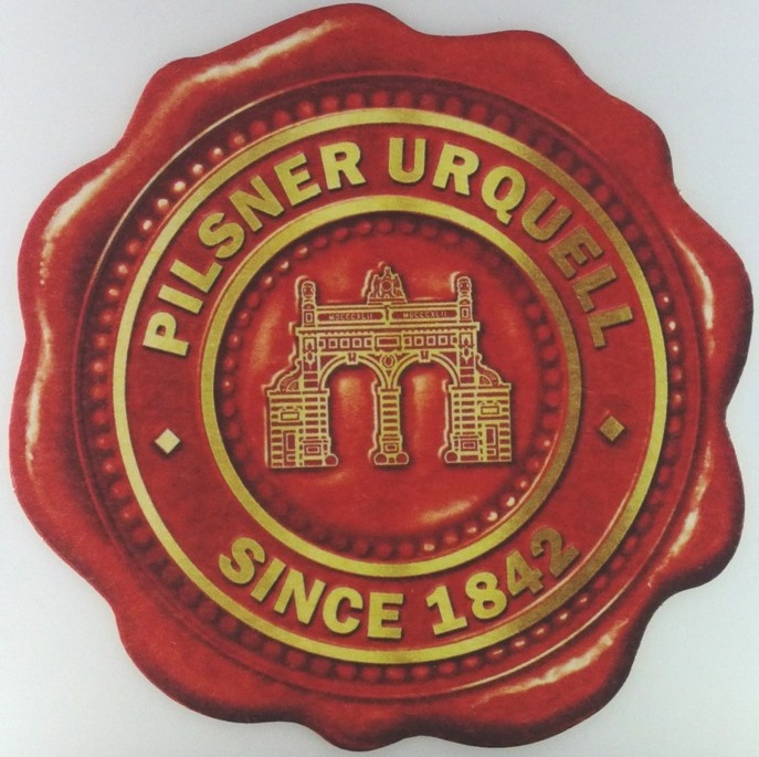 PILSNER URQUELL SINCE 1842 THE ORIGINAL GOLDEN BEER www.Pilsner-Urquell.com (PTEX-S-ab)
