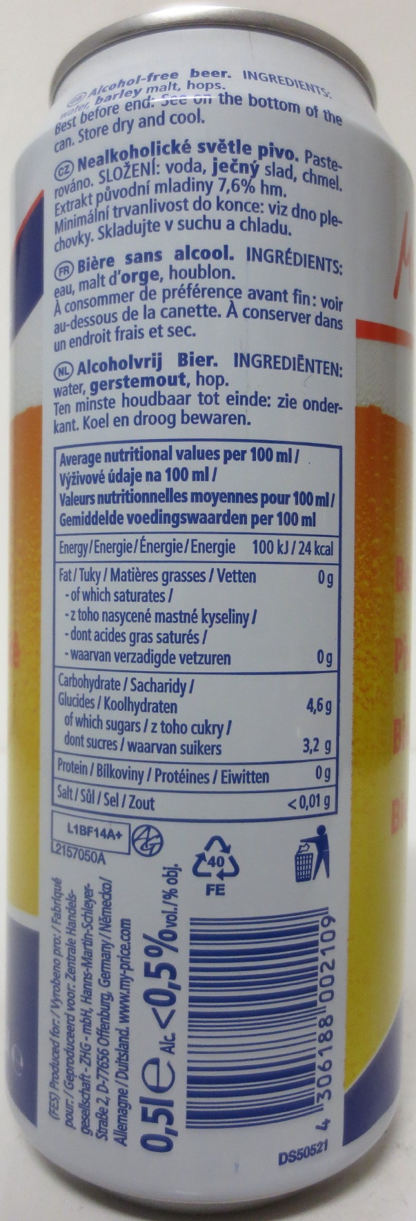 My Price (50cl) (B/O) Nr.1