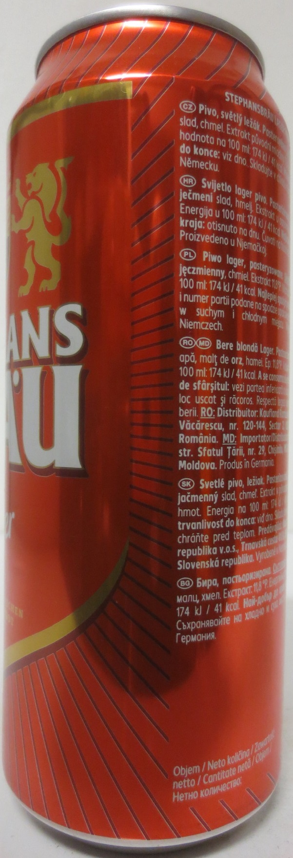 STEPHANS BRÄU Lager (50cl) (B/O) Nr.1