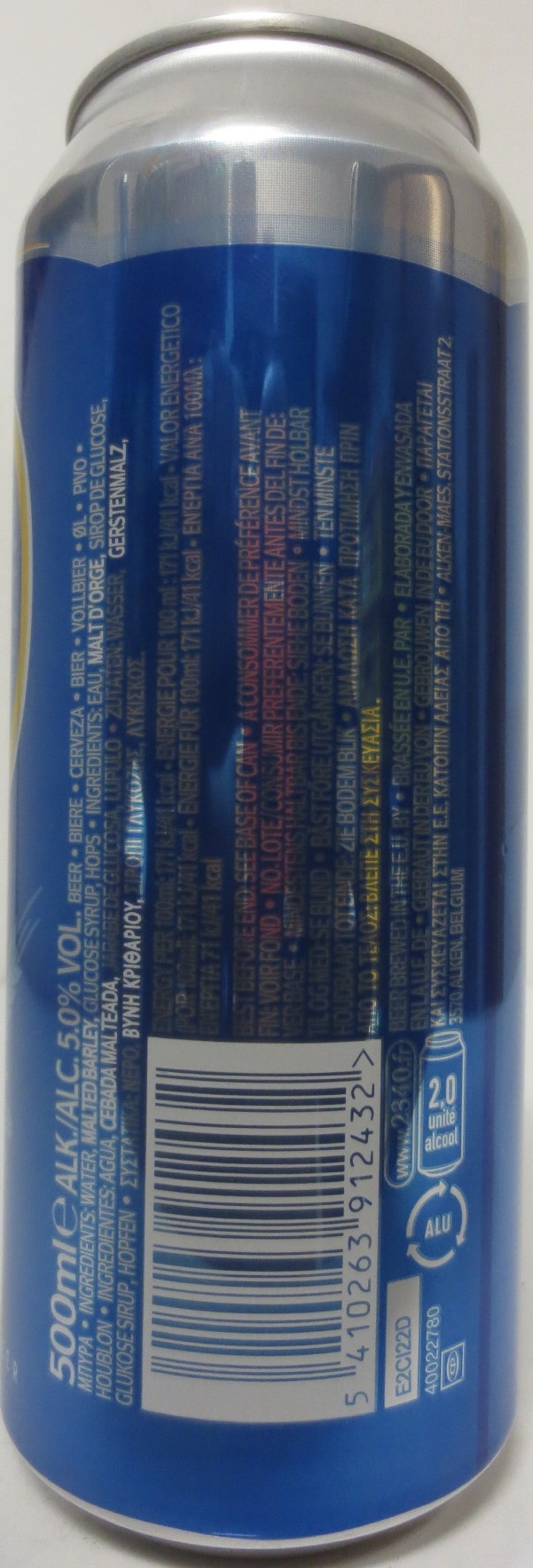  F CRAFTED TO REFRESH (50cl) (B/O) 