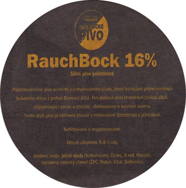 Rauch Bock Silné pivo polotmavé Pivo! (PTMP-K-ab)