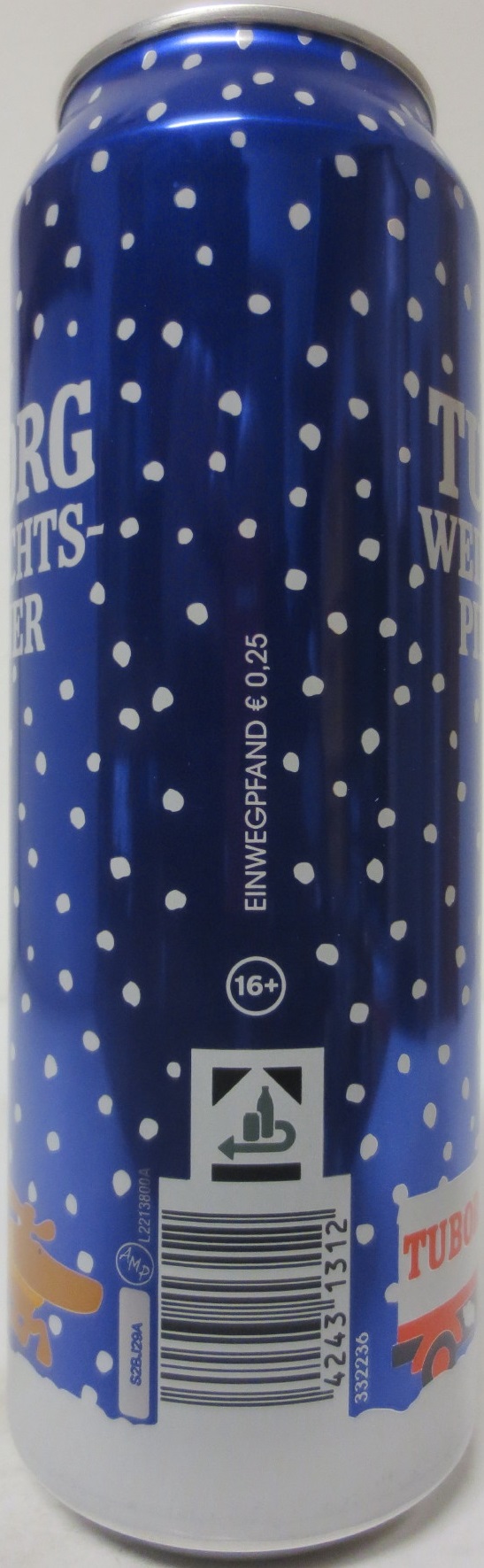 TUBORG WEIHNACHTS PILSENER (56,8cl) (B/O) 