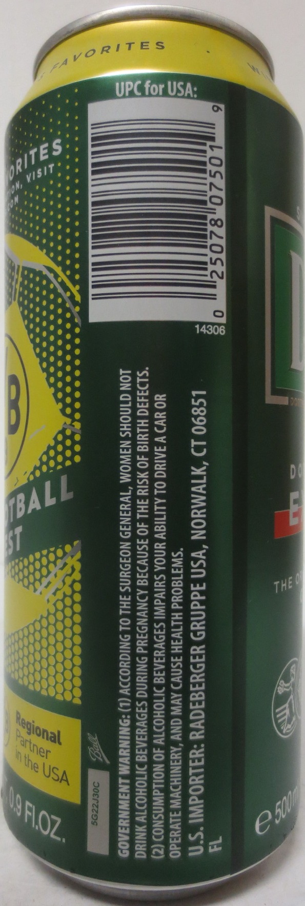 DAB DORTMUNDER EXPORT BVB 09 (50cl) Nr.1 