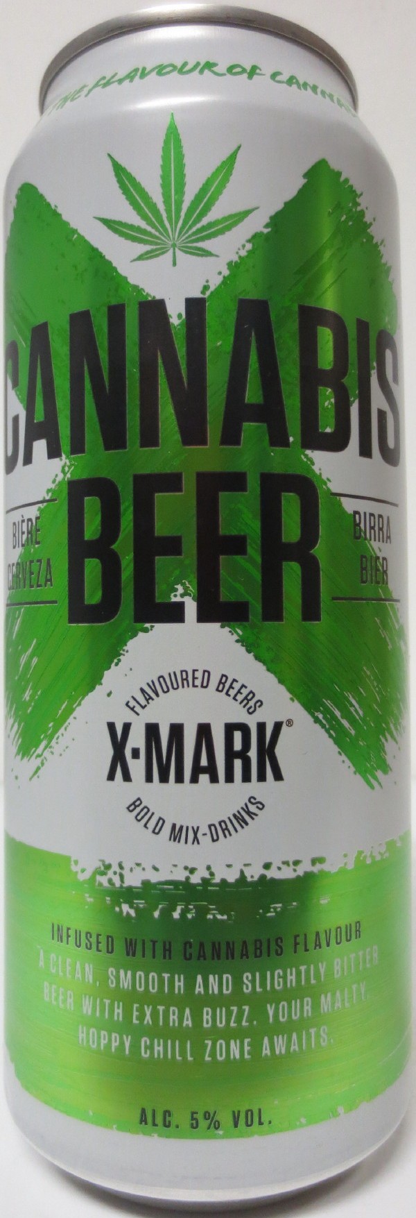 CANNABIS BEER X-MARK (50cl) Nr.1