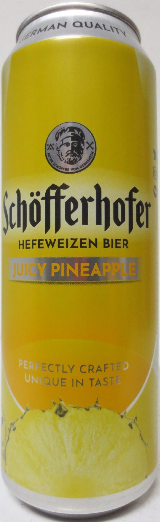 Schöfferhofer HEFEWEIZEN BIER JUICY PINEAPPLE (56,8cl) Nr.1 