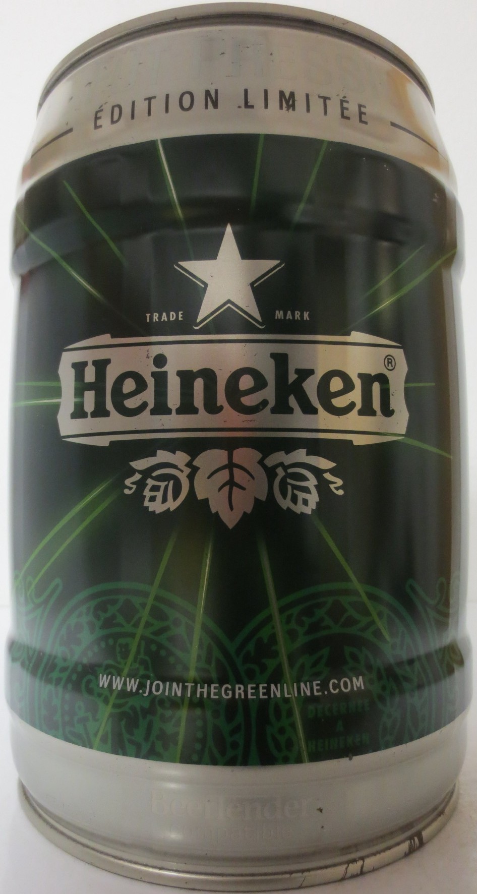 Heineken WWW.JOINTHEGREENLINE.COM (5L) Nr.2
