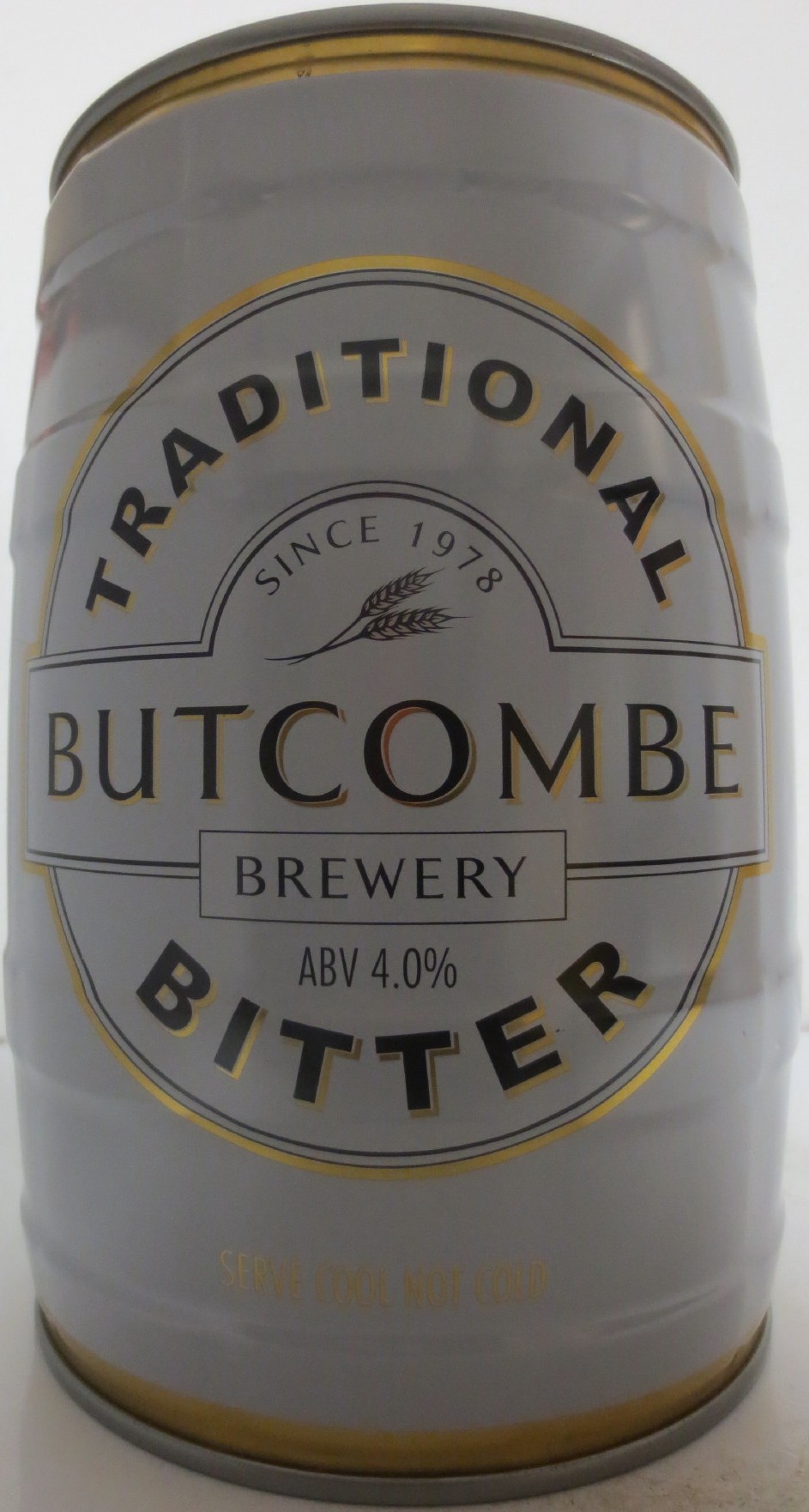 BUTCOME BREWERY TRADITIONAL BITTER ABV 4.0% (5L) Nr.1 
