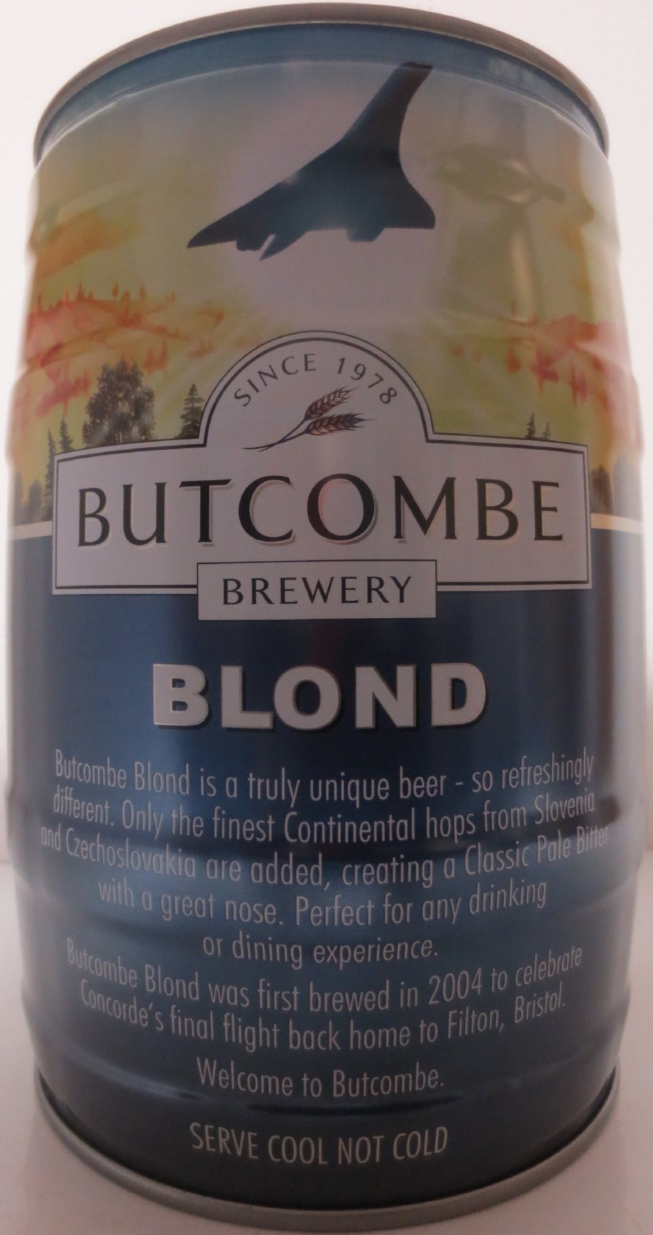 BUTCOME BREWERY BLOND CLASSIC PALE BITTER (5L) Nr.1