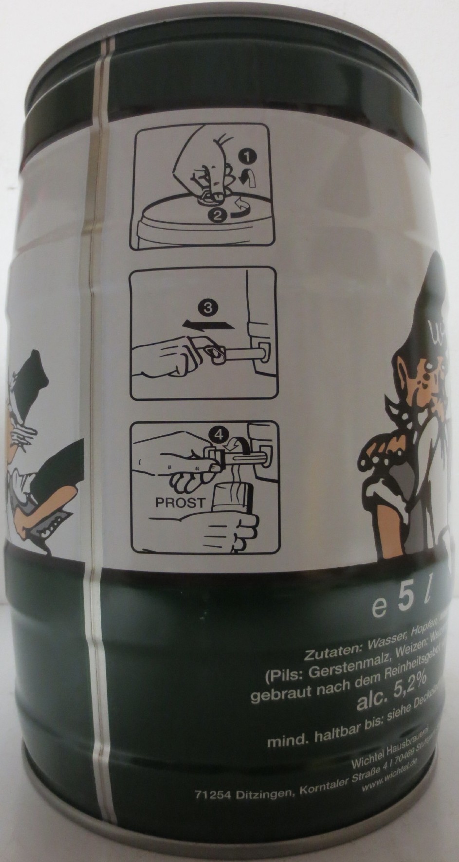 Wichtel HAUSBRAUEREI seit 1989 (5L) Nr.1 