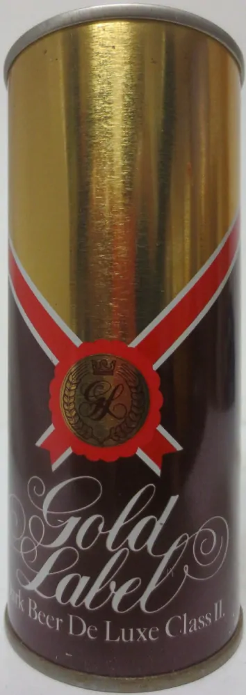 Gold Label Dark Beer De Luxe Class II (SS) (45cl) (T/O) Nr.1 