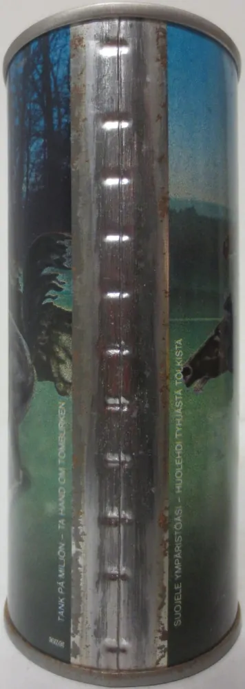 MUSTA HEVONEN III (SS) (45cl) (T/O) Nr.1 (blue) 