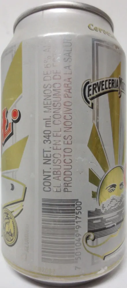 Sol CERVECERIA MOCTEZUMA from MEXICO (34cl) (T/O) Nr.1