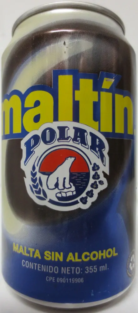 POLAR maltín MALTA SIN ALCOHOL from VENEZUELA (35,5cl) (T/O) Nr.1