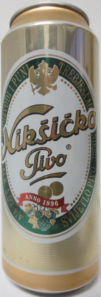 Nikšičko pivo ANNO 1896 from MONTENEGRO (50cl) (B/O) Nr.1