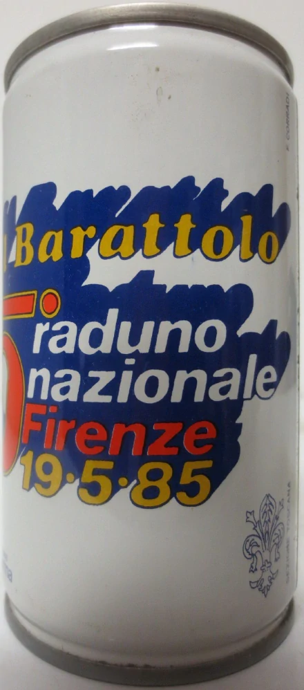 BIRROTECA DANILO Il Barattolo 5. raduno nazionale Firenze 19.5.85 (33cl) (T/O) (CS) 