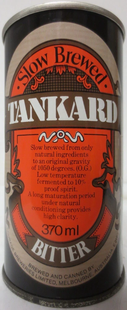 TANKARD BITTER (37cl) (T/O) (SS) Nr.1 