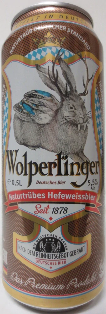 Wolpertinger Naturtrübes Hefeweissbier (50cl) Nr.1 
