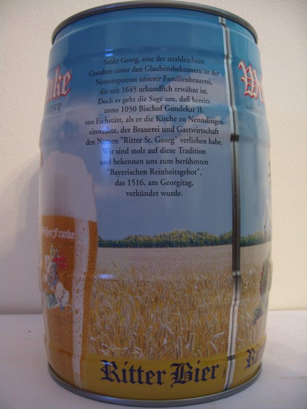 Weisserfranke WEISSESBIER Ritter Bier