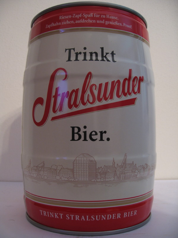 Trinkt Stralsunder Bier.
