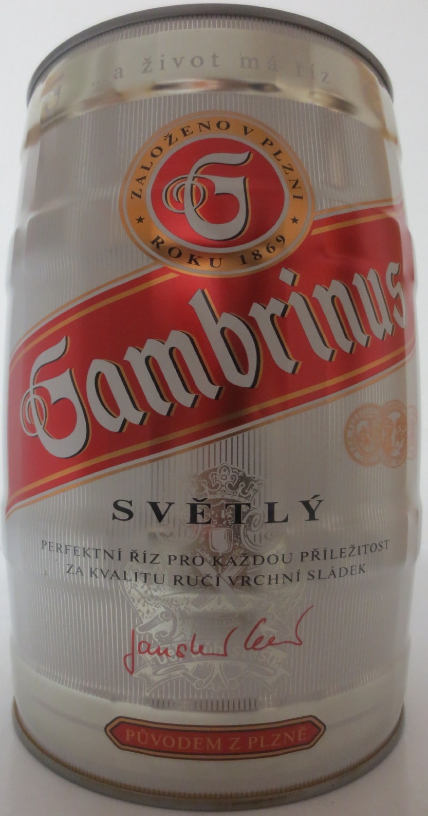 Gambrinus SVĚTLÝ Jan Enge