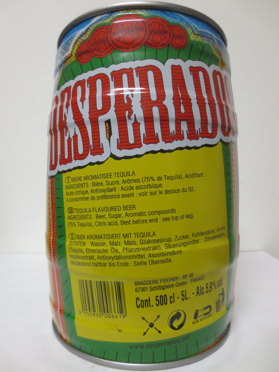 DESPERADOS TEQUILA