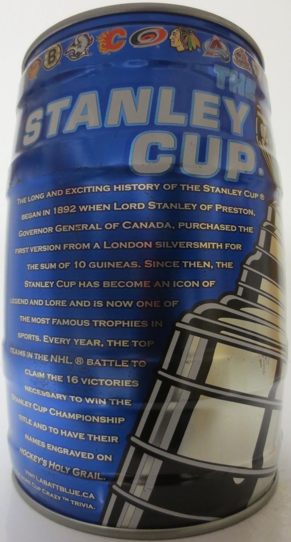 Labatt Blue STANLEY CUP (5L) Nr.1 