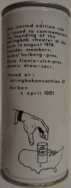 SPRINGBOK BEER (45cl) (T/O) (CS) Nr.1 