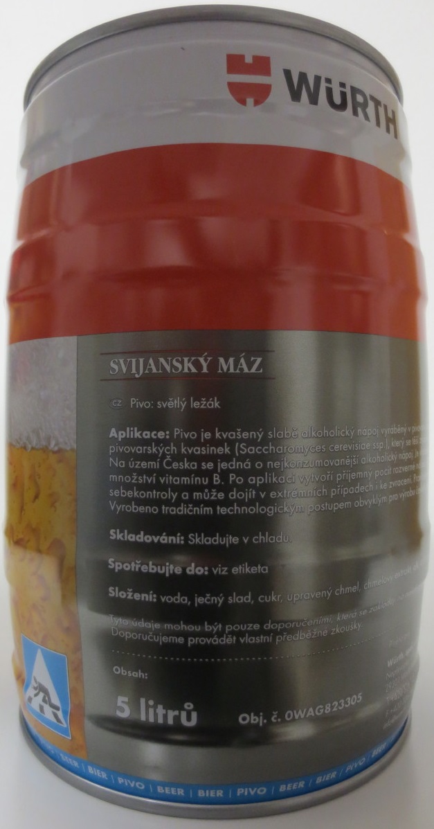 WÜRTH PIVO soudek 5 litrů