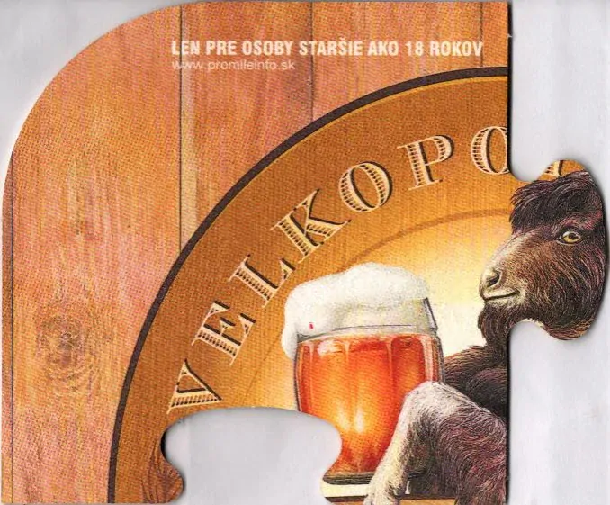 VELKOPOPOVICKÝ Kozel zal. 1874 (PTEX-S-ab) (puzzle 4ks)