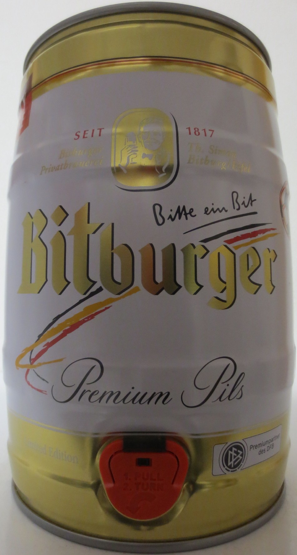 Bitburger Premium Pils (football 2014) (5L) Nr.1 
