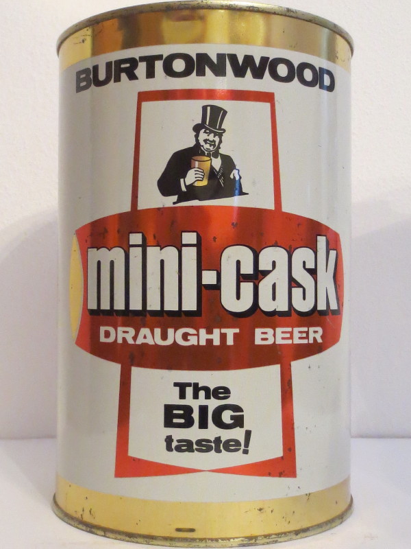 BURTONWOOD mini-cask DRAUGHT BEER (222cl)