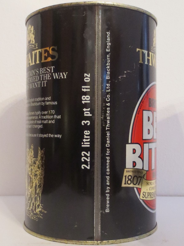 THWAITES BRITAIN´S BEST BITTER (222cl)