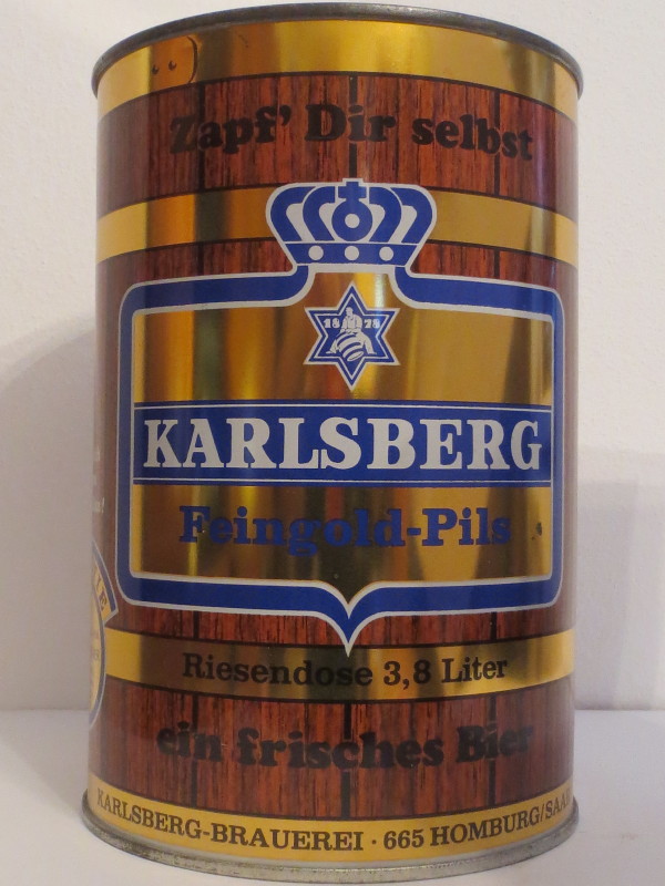 KARLSBERG Feingold-Pils ein frisches Bier (3,8L) (SS) Nr.1
