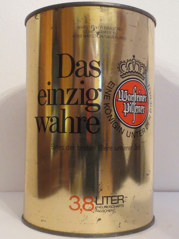 Warsteiner Pilsener Das Einzig Wahre (3,8L) (SS) Nr.1