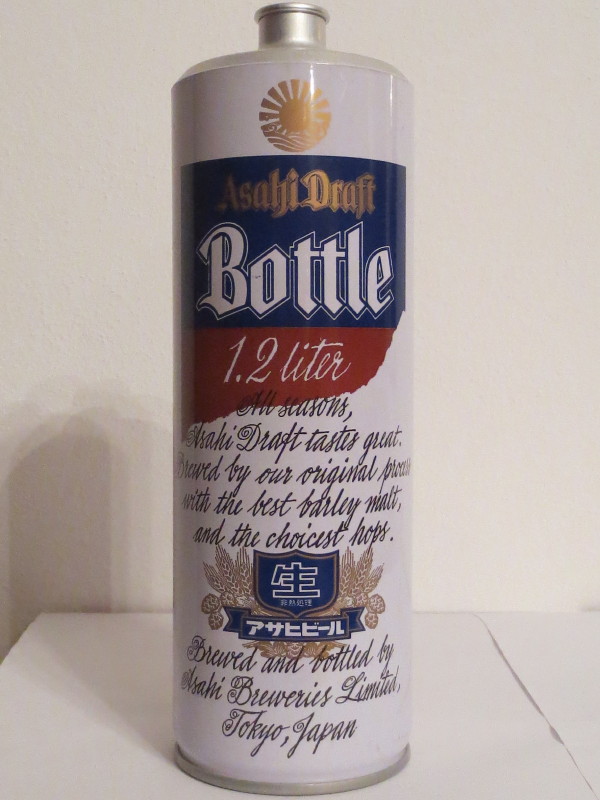 Asahi Draft Bottle (120cl)