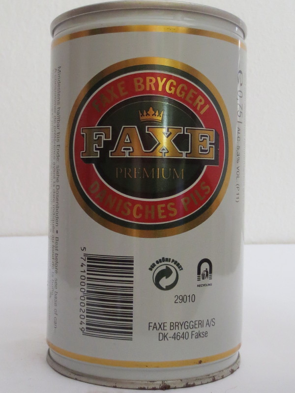FAXE DÄNISH PILS (75cl) (CS) (T/O)