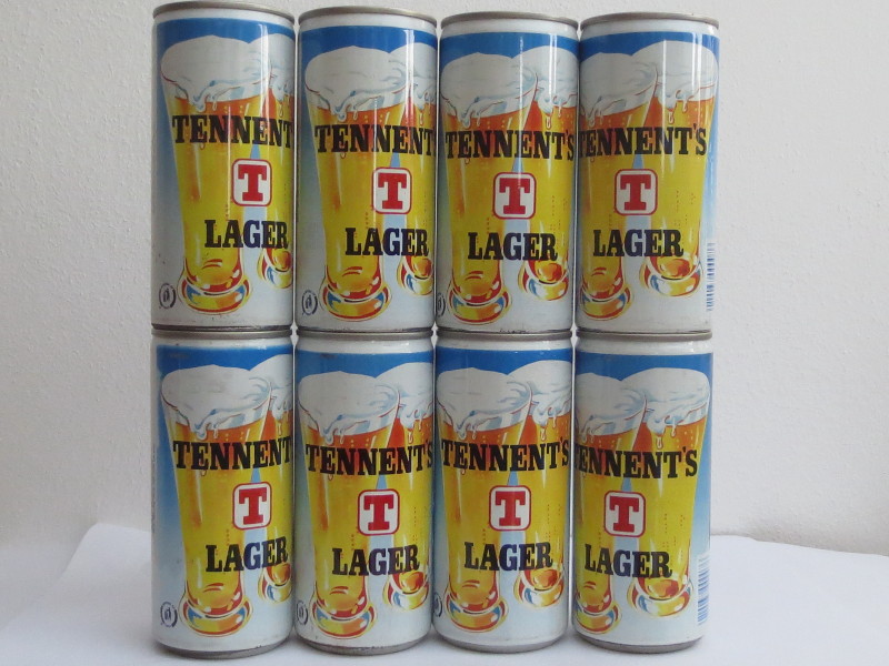 TENNENT´S complete 8 cans set (AL) (44cl)