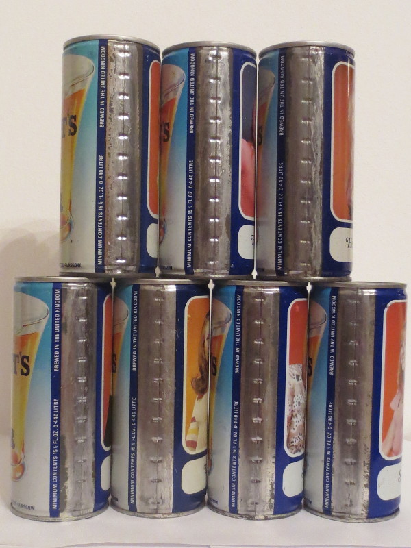 TENNENT´S LAGER set 7 cans (CS) (44cl) 