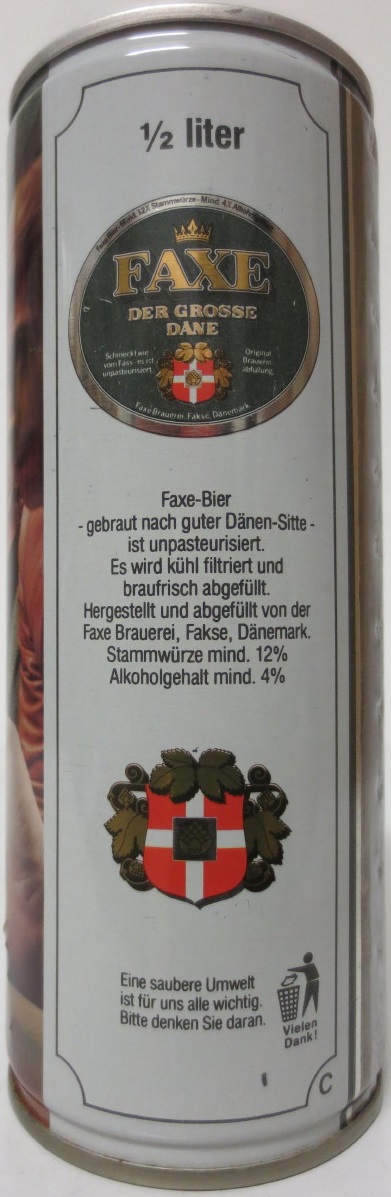 FAXE DER GROSSE DÄNE Nr.5 (50cl) (T/O) CS