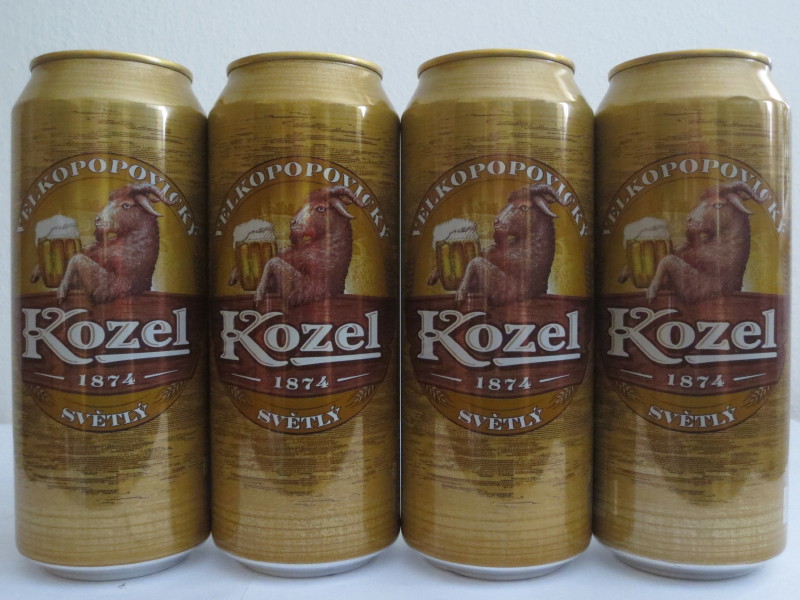 VELKOPOPOVICKÝ Kozel 1874 SVĚTLÝ set 2015 (50cl) (B/O) 