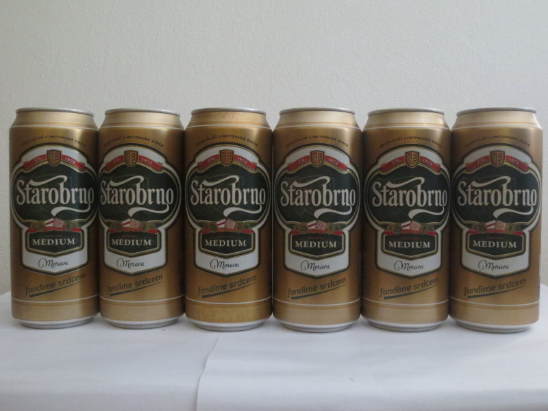 Starobrno MEDIUM Morava set KOMETA TEAM 2015 (40cl) (B/O)