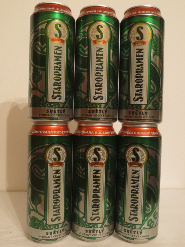 STAROPRAMEN music set 2015 (50cl) (B/O)