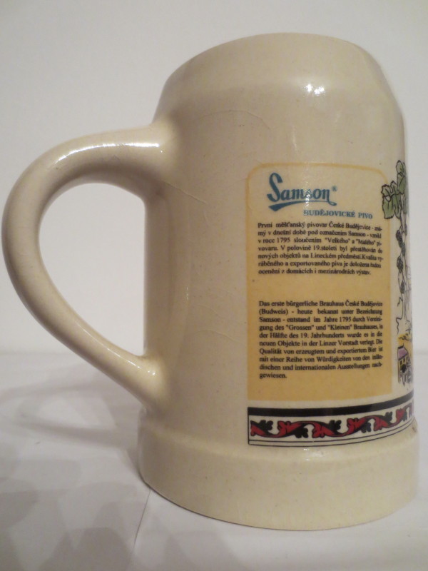 Samson PRVNÍ BUDĚJOVICKÝ PIVOVAR 1795-1995 (0,5L) 