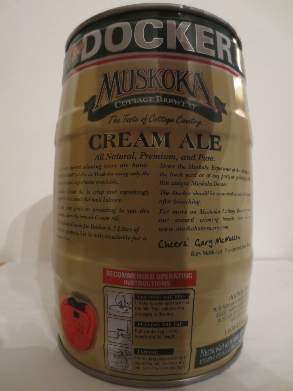 MUSKOKA CREAM ALE 