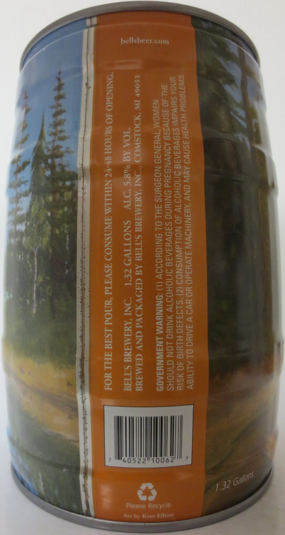 BELL´S OBERON ALE 2013 (5L) Nr.1 