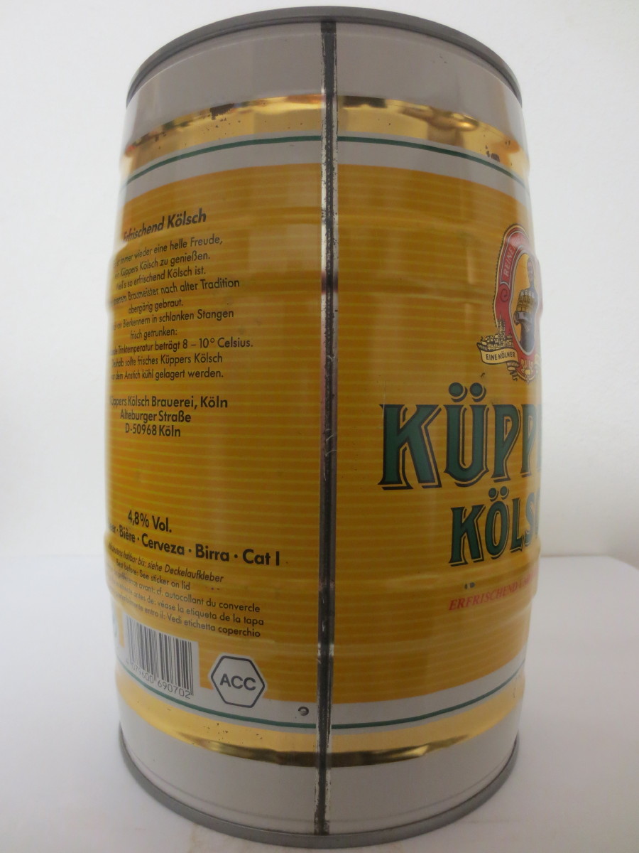 KÜPPERSCH KÖLSCH ERFRISCHEND UND BEKÖMMLICH