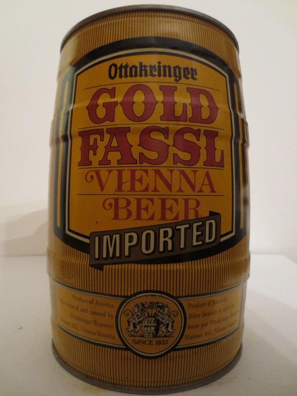 Ottakringer GOLD FASSL VIENNA BEER IMPORTED